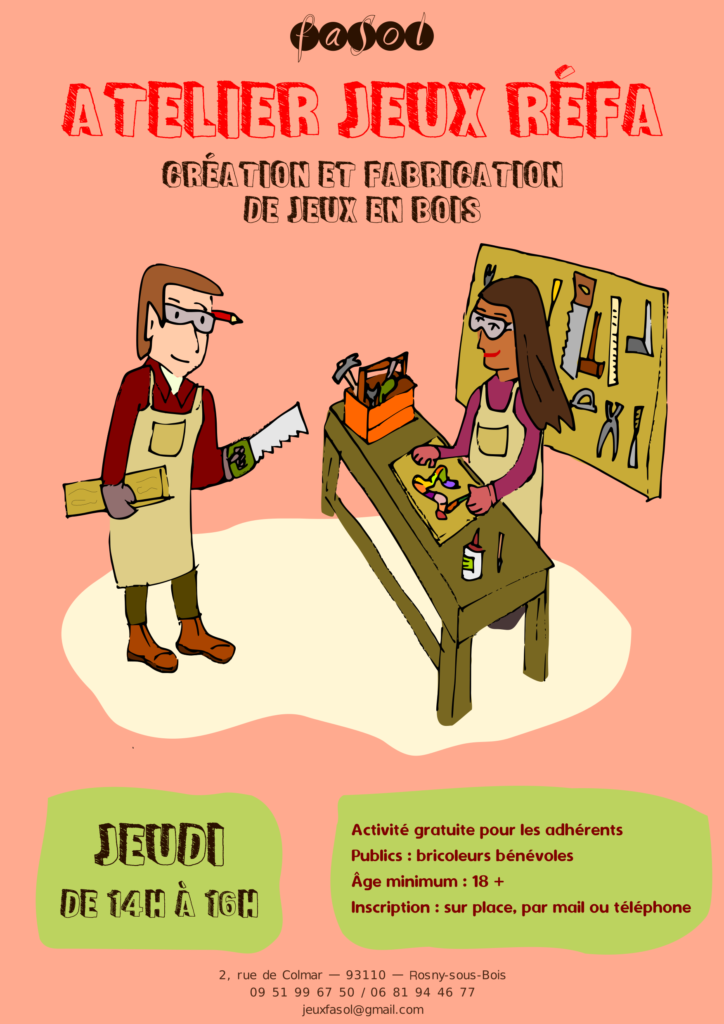 Atelier Jeux Refa - Création et fabrication de jeux en bois